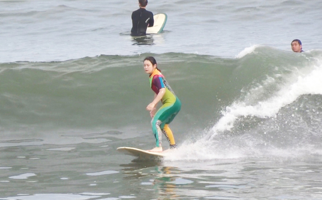 サーフィンの楽しさと海での幸せを満喫してもらえる自信があります。