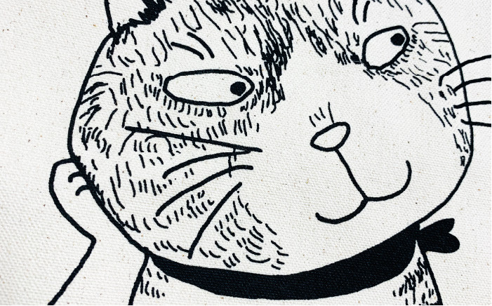 エコバッグ 猫 三毛猫 ぶち猫 かわいい 糸島