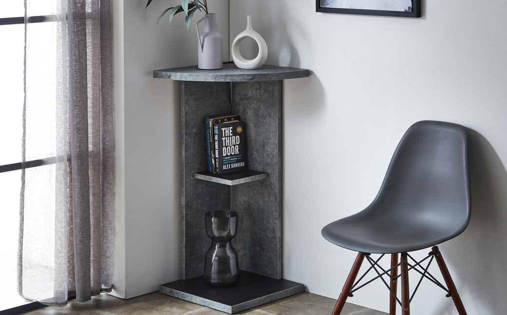 グラフコーナーカウンター 2口コンセント付き 家具 福岡県 柳川市