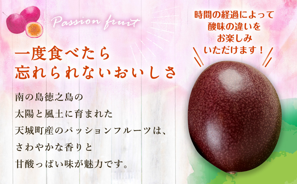 天城町産 パッションフルーツ A品 1kg
