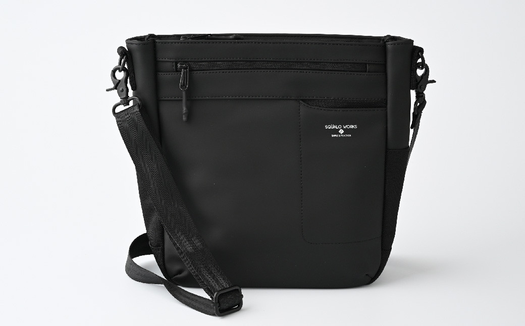 PTスクエアクロスバッグ ブラック SW-PT002 BK 黒 肩掛け バッグ 鞄 カバン