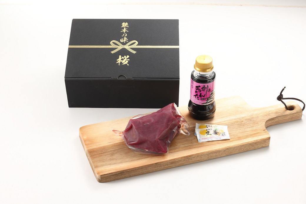 国産 赤身上馬刺し200g