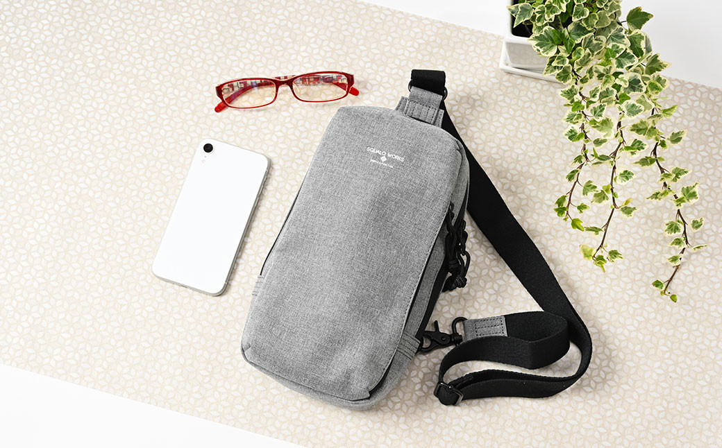 MD ミニボディバッグ グレー SW-MD01-016 GR バッグ 鞄 カバン ボディバッグ ミニバッグ