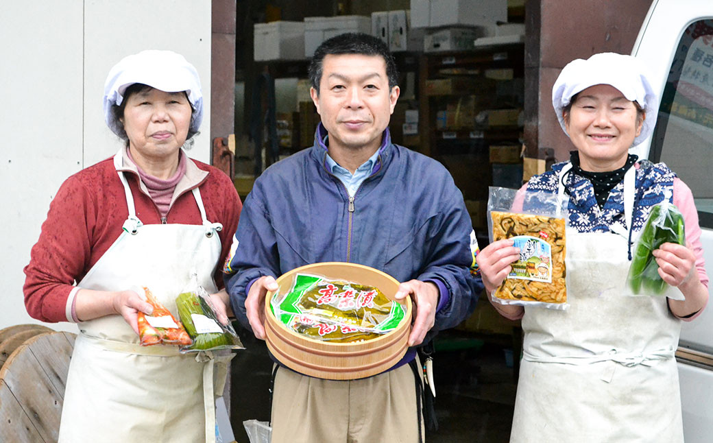 上高菜漬け・刻み高菜漬け 食べ比べ セット 2種 各5袋 合計1.8kg