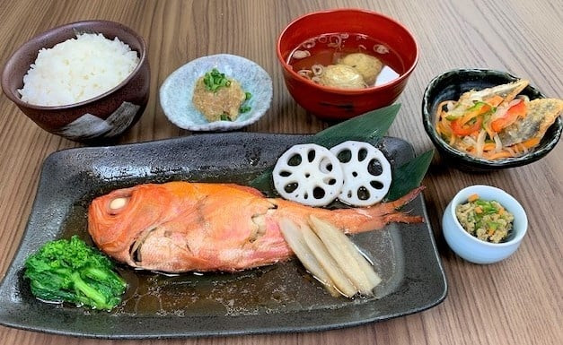 定番のキンメ定食