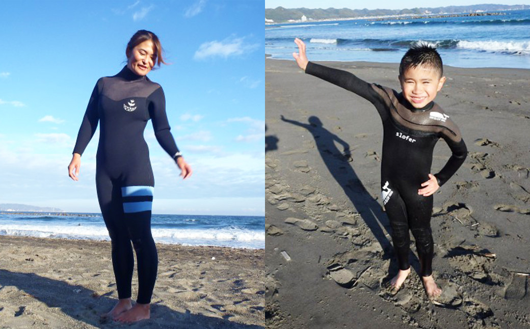 お客様のレベル・体形に合ったウェットスーツをご提案いたします。