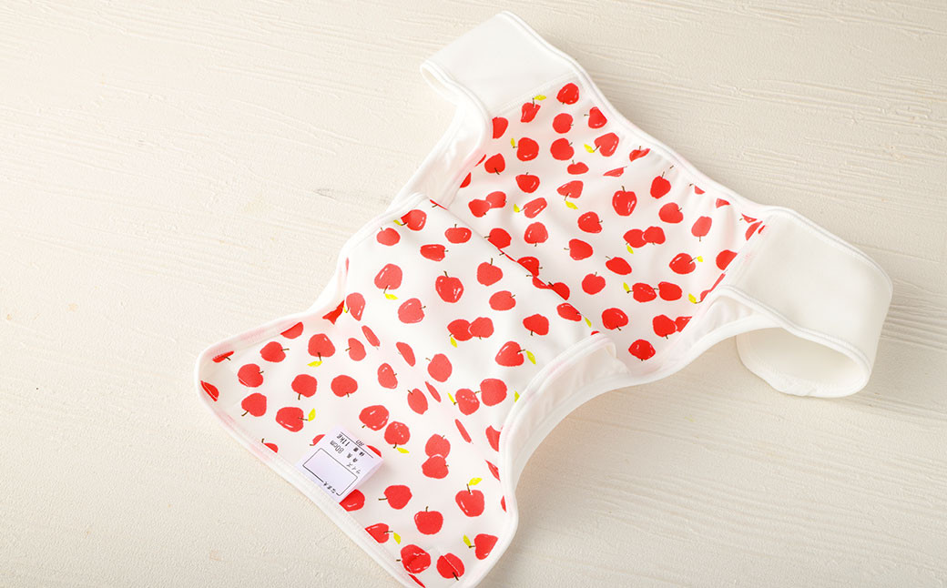 【日本製】布おむつ添い寝セット(ポリエステル)【ピンク】