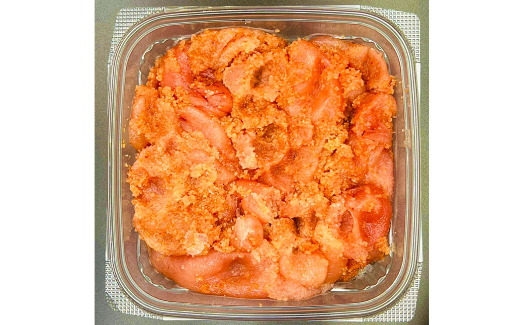 大満足! 訳あり!  無着色 辛子明太子 並切 1kg 500g×2 明太子 めんたいこ めんたい