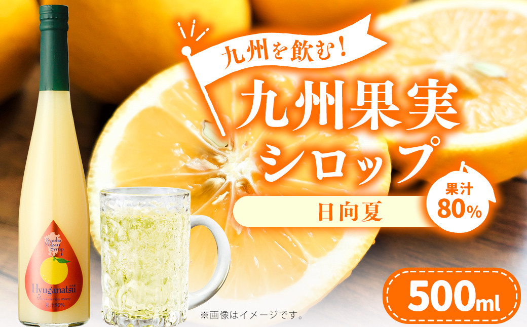 九州を飲む!九州果実シロップ 日向夏