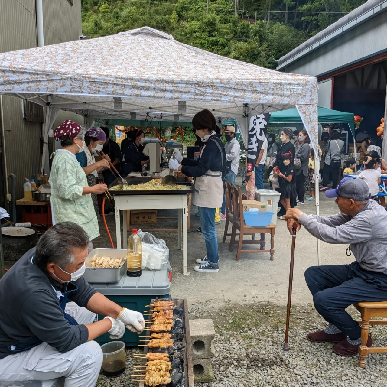 地域の憩いの場としても利用されています。