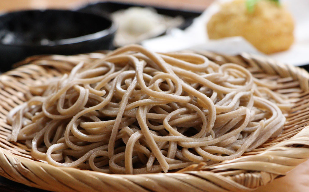 本格!手打ちそば体験チケット1名様用(石臼挽付・食事・お土産有り)