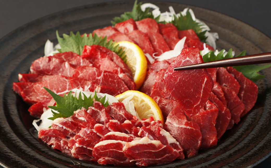 熊本県産 馬刺し 350g セット （小） 食べ比べ 詰め合わせ 醤油付き 馬肉 肉