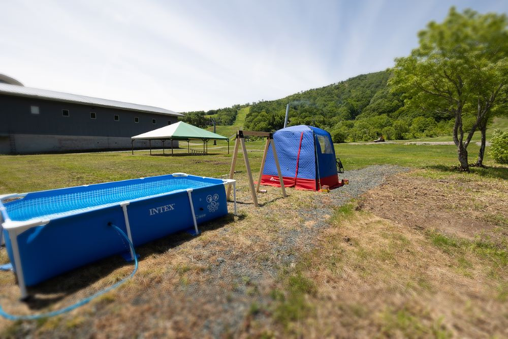 夏油高原テントサウナ施設