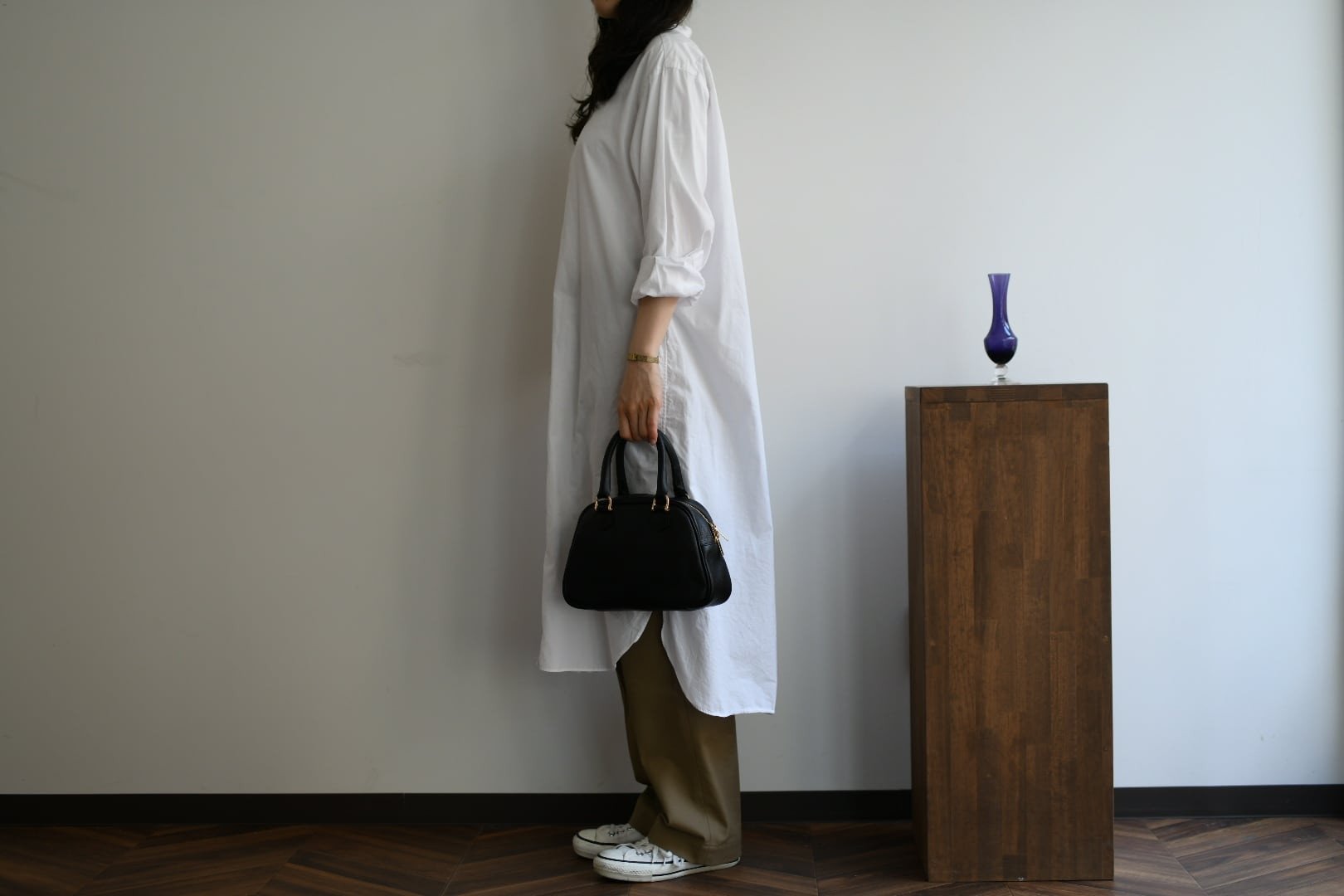 ショルダーベルトを外した状態