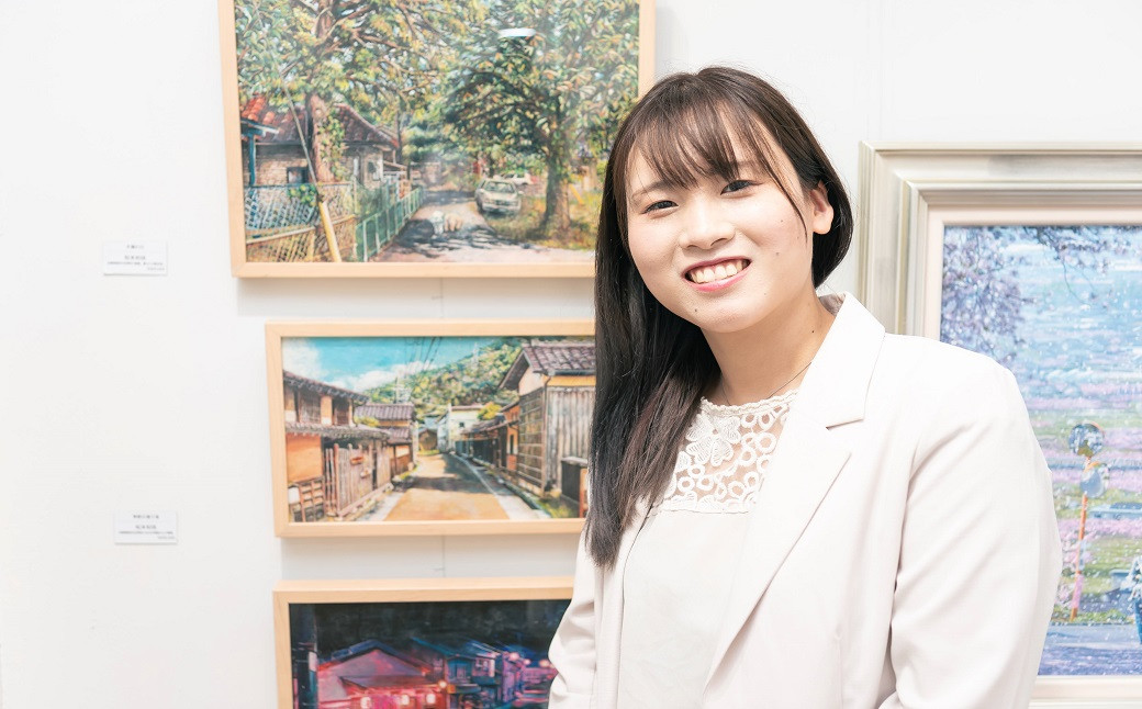 朝来市の風景画家 松本知佳さん