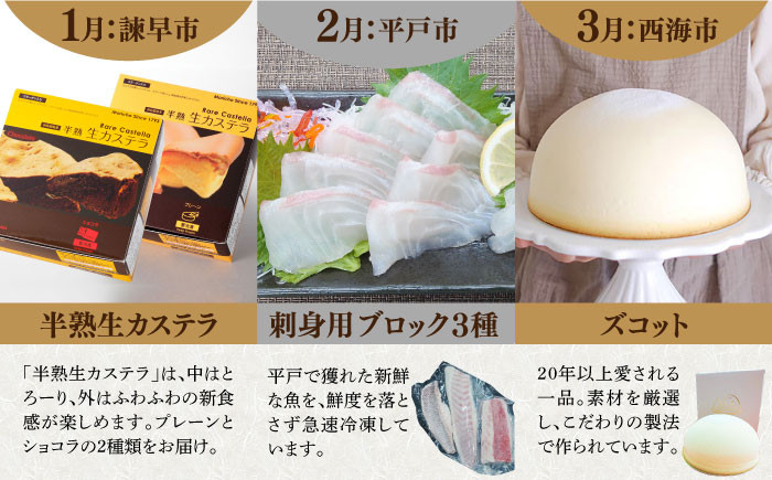 定期便 長崎 長崎名物 ちゃんぽん 皿うどん 塩プリン 茶碗蒸し 餃子 シースクリーム おかず 晩ごはん バラエティー お楽しみ