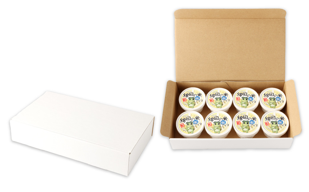 綿田の米 塩アイス 8個セット