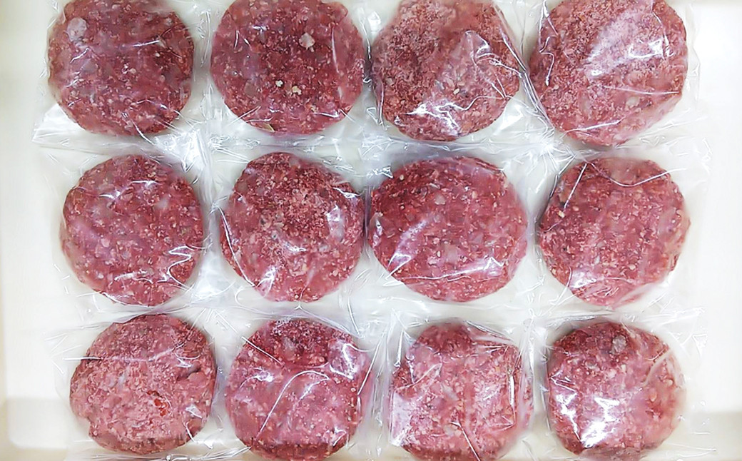【3ヶ月定期便】氷温®熟成 黒毛和牛 ハンバーグ 1.8kg (150g×12個) 