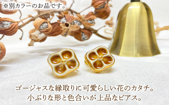 アクセサリー ピアス ぴあす シンプル おしゃれ タイル 焼き物 プレゼント