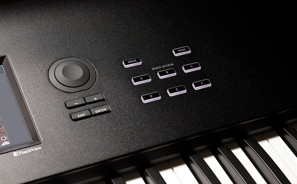 操作性を追求したユーザー・インターフェース/便利なアルペジエーター、ドラム・トラック