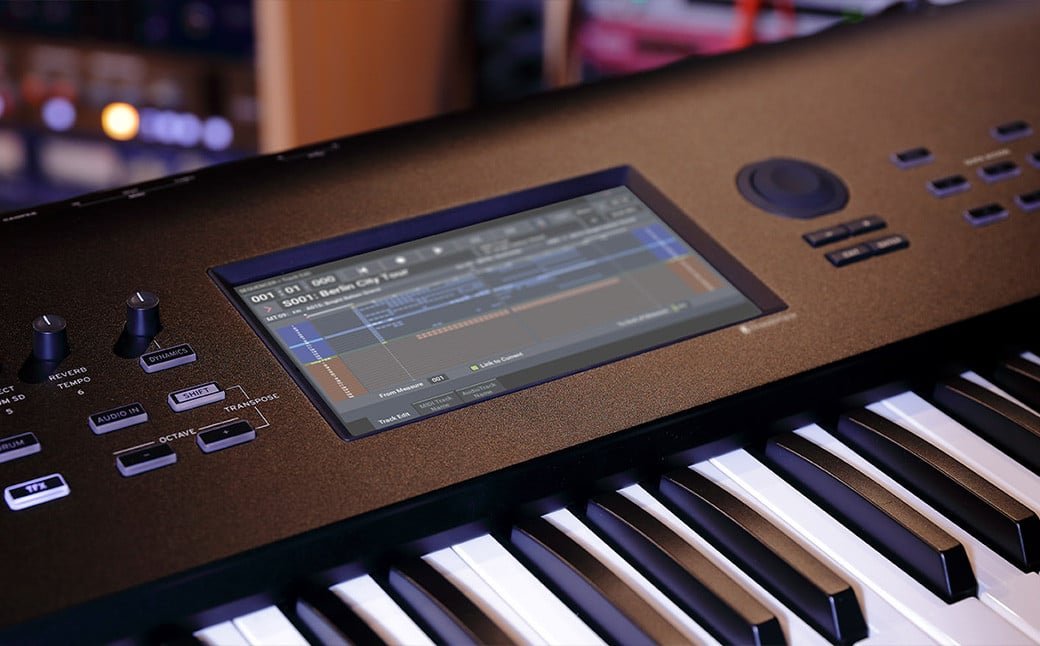 16トラックMIDIシーケンサー/16トラック・オーディオ・レコーダー