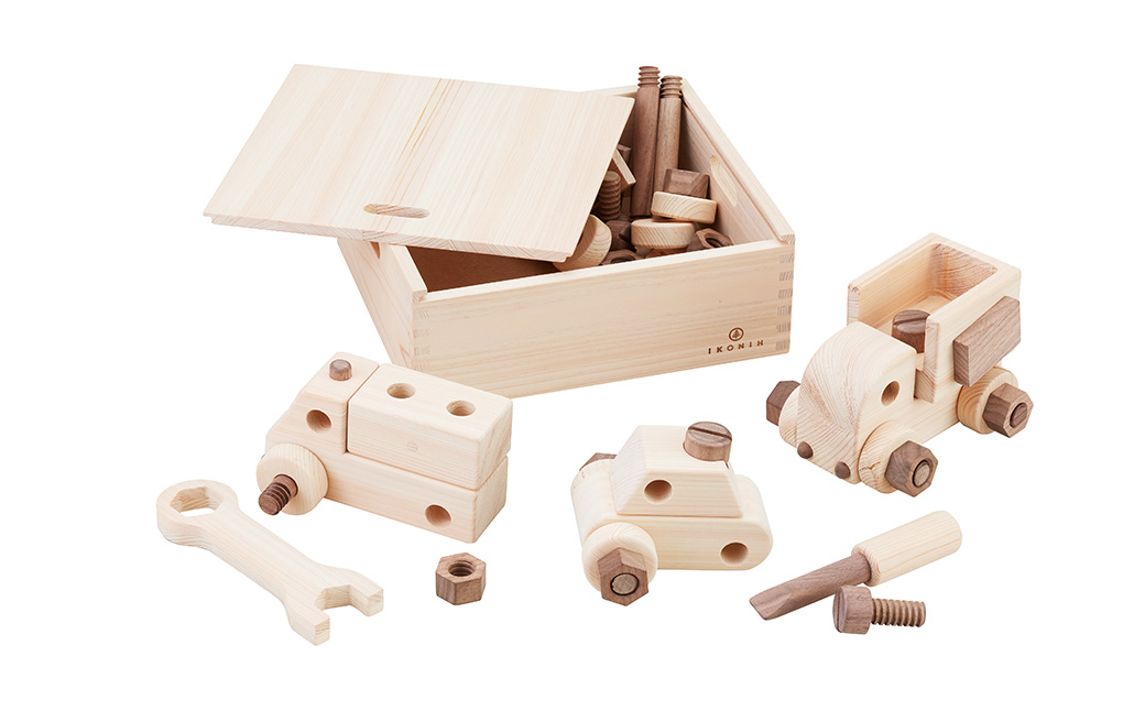 整備士 セット 計1140g 八代市産材 IKONIH 玩具 おもちゃ