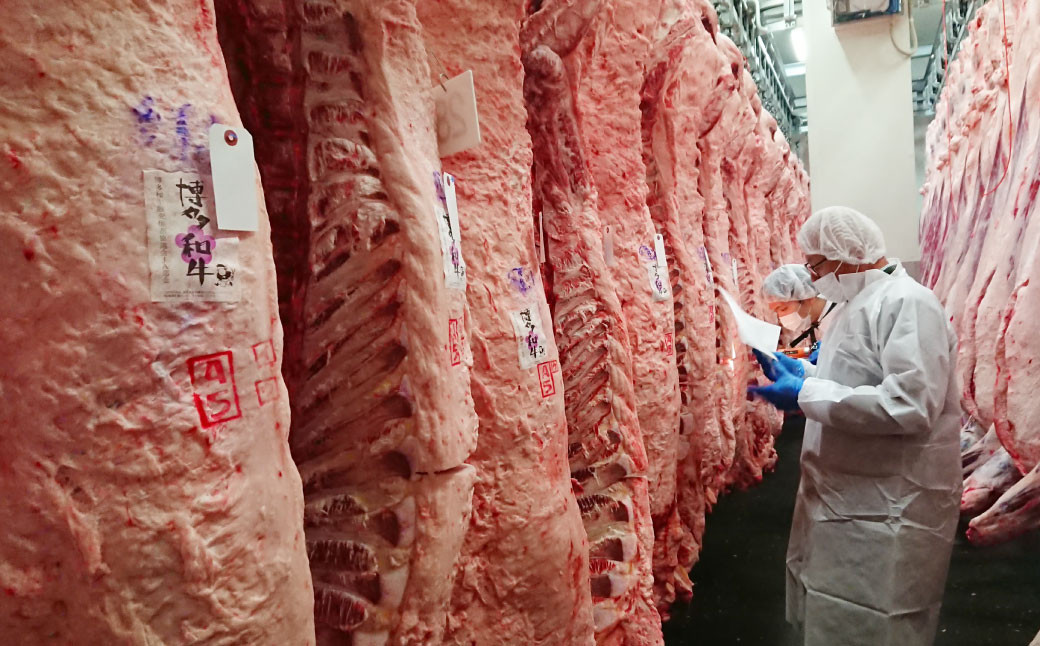 A5等級 博多和牛 肩ロースうす切り 1kg(500g×2パック) 