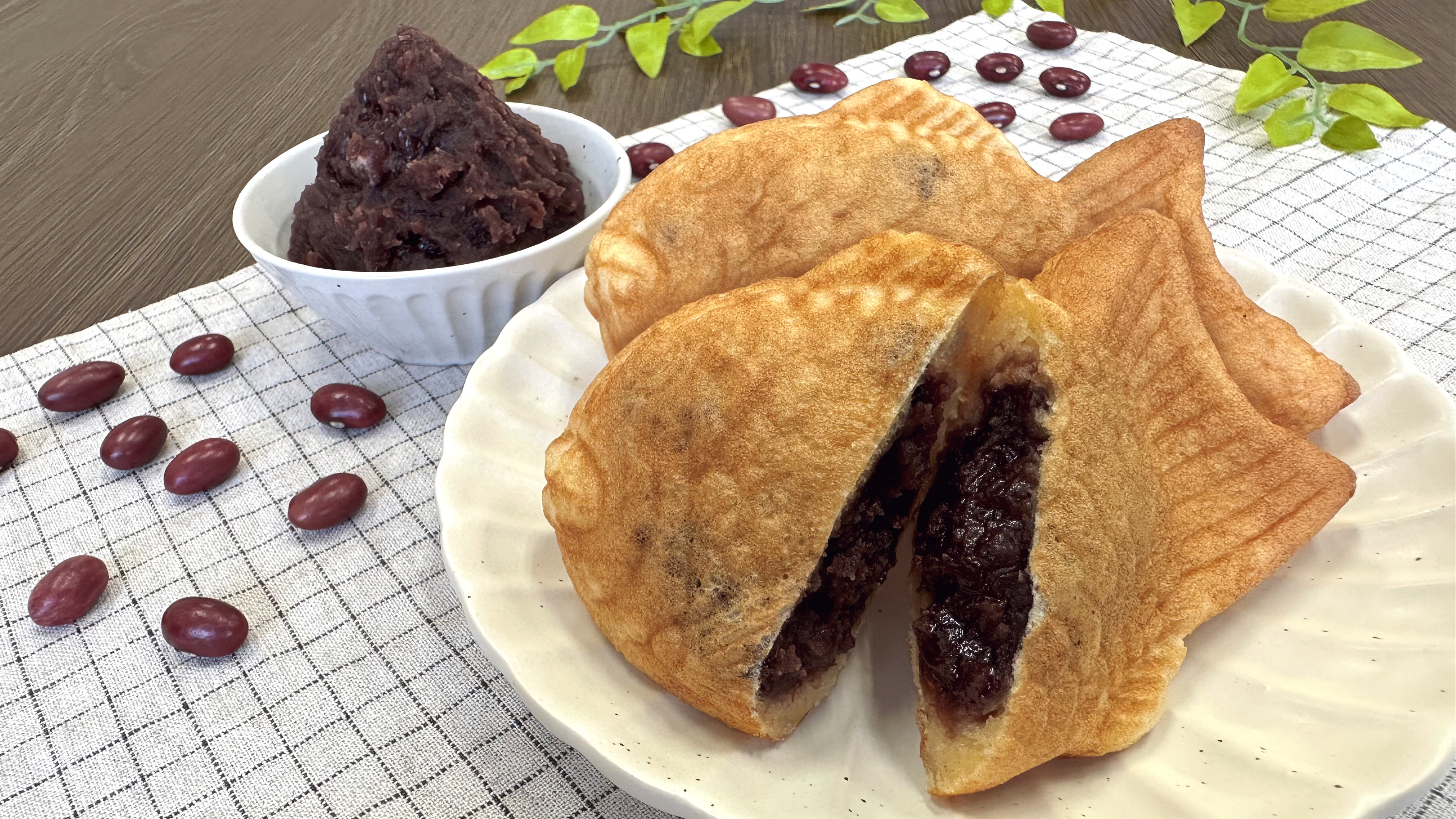 A228 小豆あん（粒あん） 普通サイズ たいやき （10個入×2袋） 合計20個