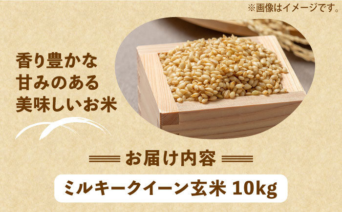 米 お米 こめ コメ ご飯 玄米 ミルキークイーン 10kg 国産 ギフト 贈り物 贈答 特別栽培米 県産米 農産物