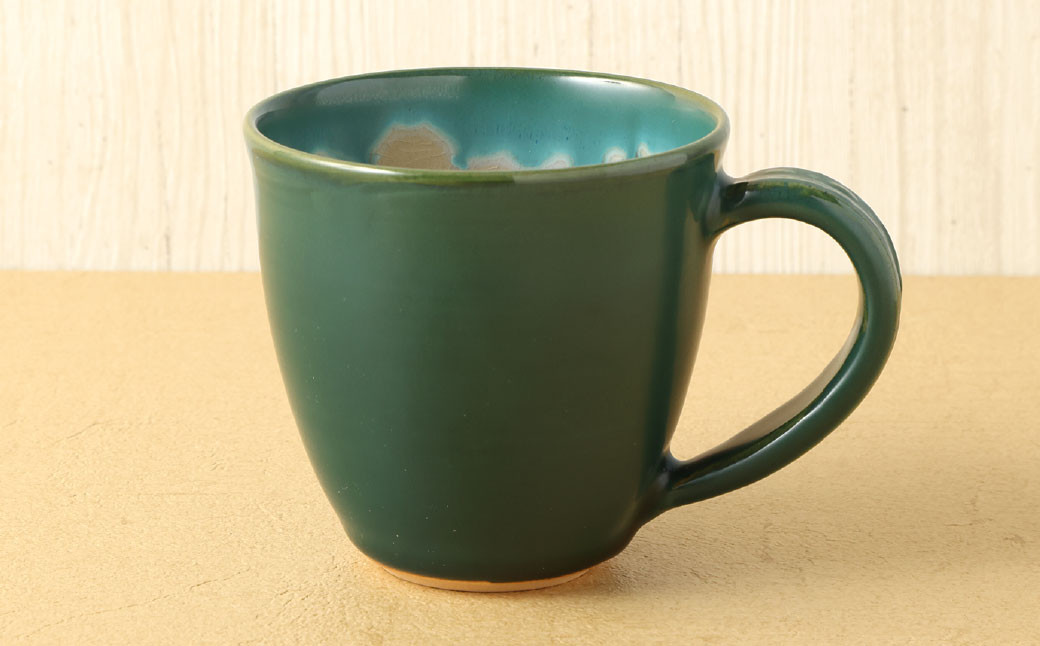 総緑マグカップ