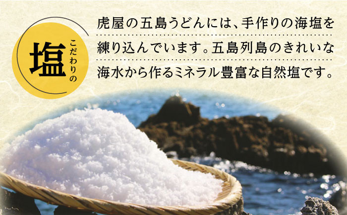 【全6回定期便】 五島列島 詰め合わせ / 五島うどん ふしめん あごだし 塩
