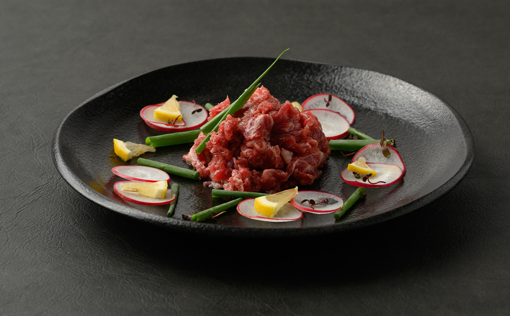 鮮馬刺し 霜降り ( カルビ ) ユッケ 7個 セット 280g馬肉
