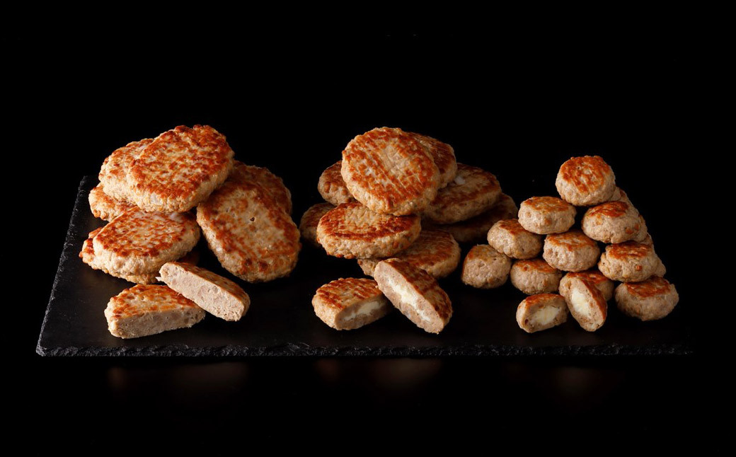 ハンバーグ食べ比べ3種セット　計4.35kg