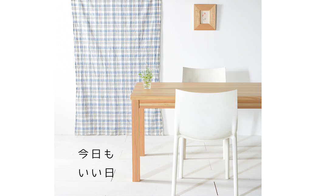 【 受注生産 】 国産杉を使った エールダイニングテーブル 110【 横幅 110cm 】