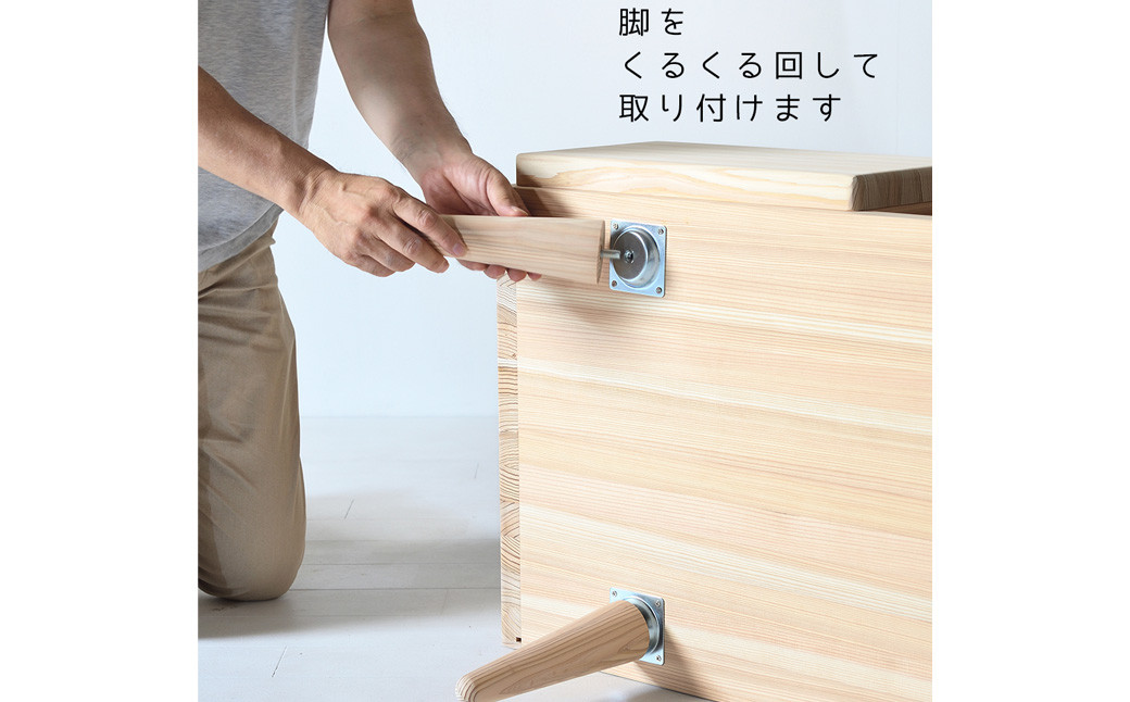 【 受注生産 】 開放感いっぱいの 国産杉を使った HANEテレビボード 170 【 横幅 170cm 】