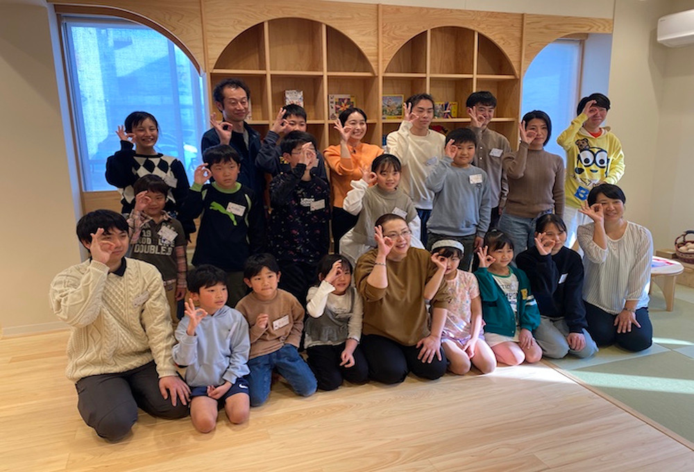 社会体験授業 『BSS×SDGs te to te で体験授業』の様子