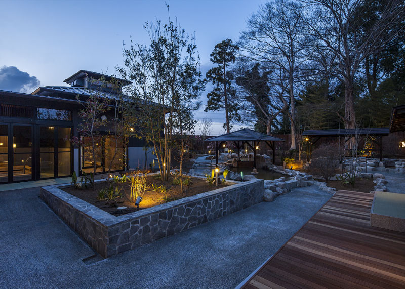 露天風呂（女性側）