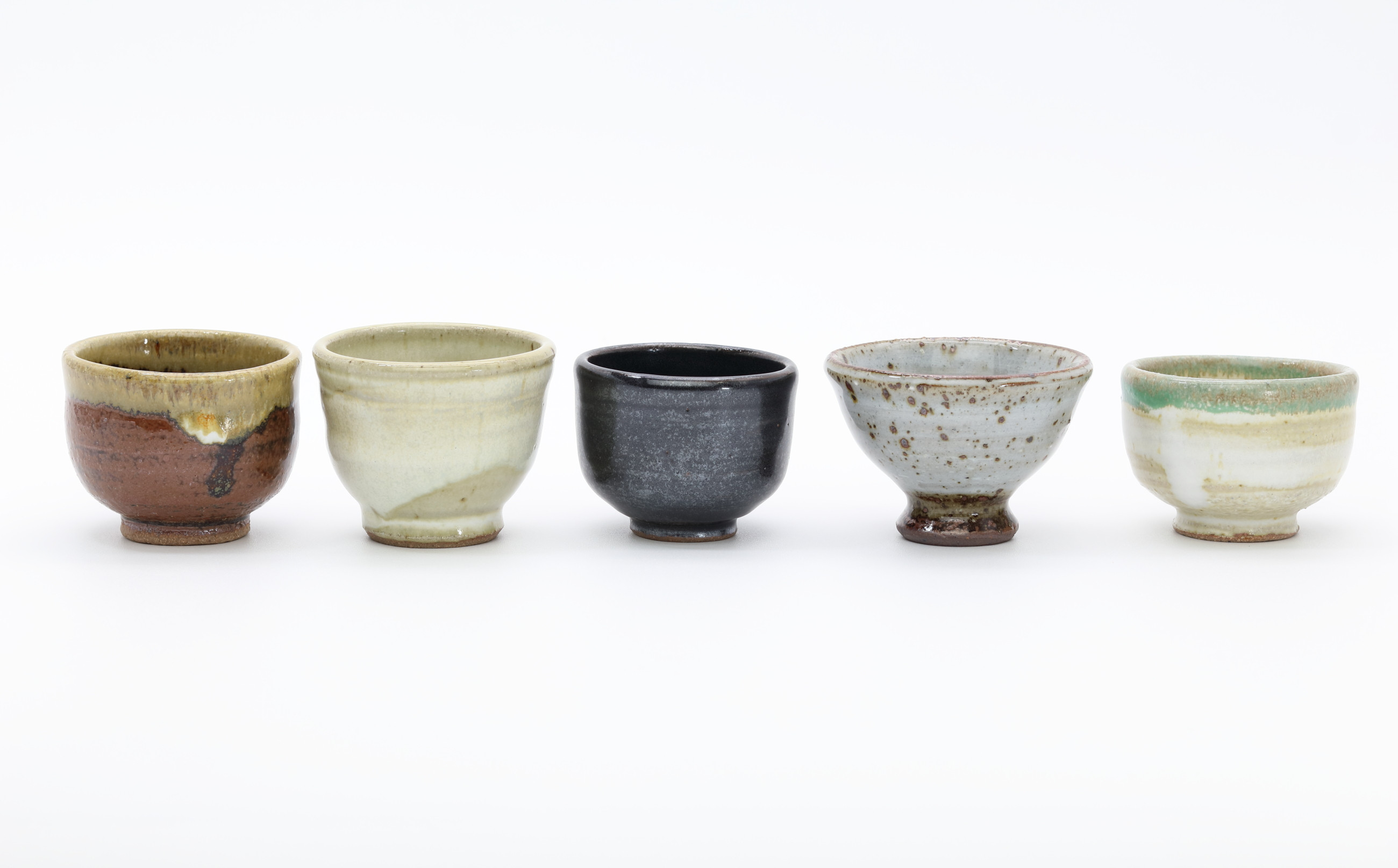 陶庵和山 和光窯 ぐい呑 5客組