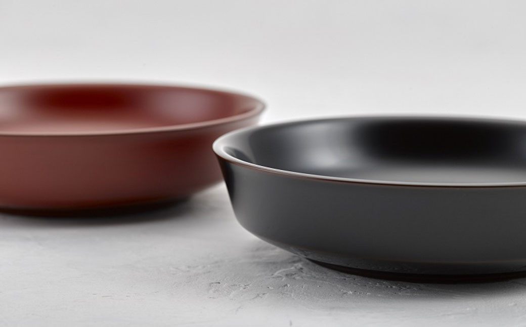 【滴生舎】浄法寺漆器 7寸盛鉢(溜)