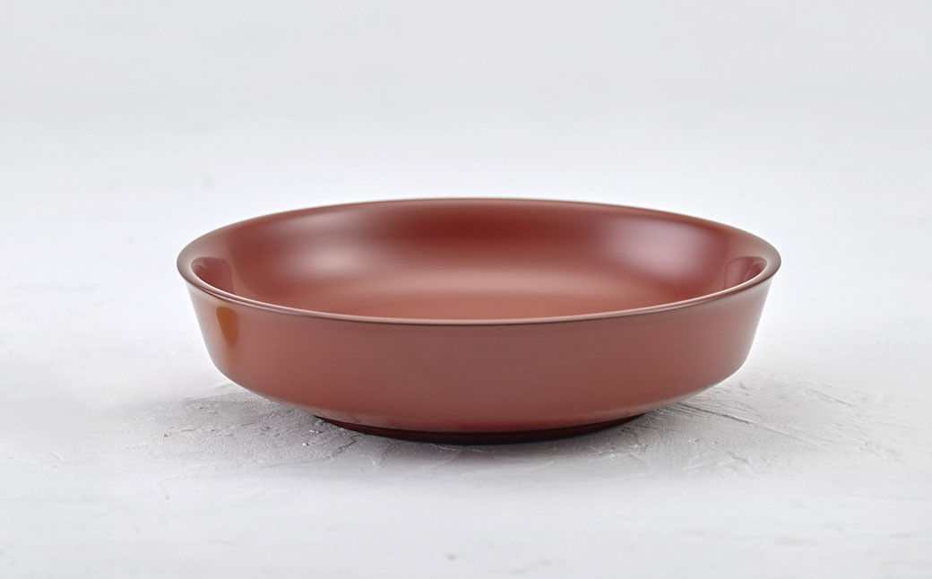 【滴生舎】浄法寺漆器 7寸盛鉢(朱)
