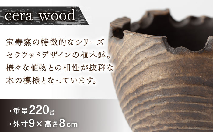 【宝寿窯】4種から選べる 植木鉢 ( 小 ) [UCN026] 焼き物 やきもの インテリア フラワーポット