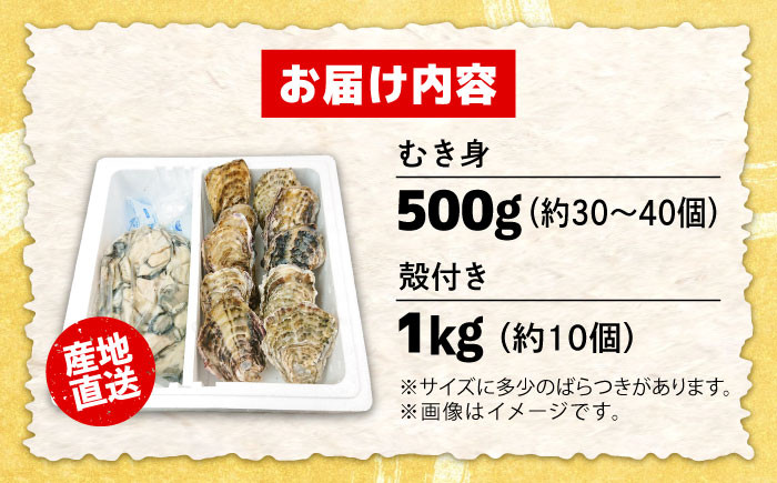 牡蠣 むき身 殻付き かき カキ 生牡蠣 広島牡蠣 オイスター カキフライ 魚介類 貝類 海鮮 広島県産 国産 産地直送