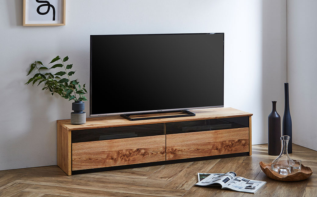 シンバ 150 TVボード (ナチュラル・ブラウン)