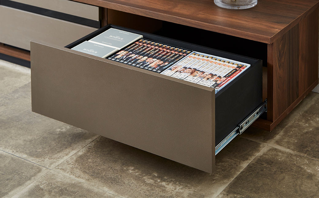 ビルド 150 TVボード (ナチュラル・ブラウン)