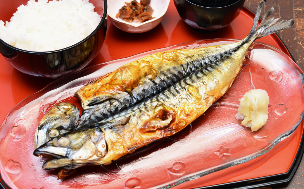 極味のひもの魚水の人気メニュー『とろさば定食』