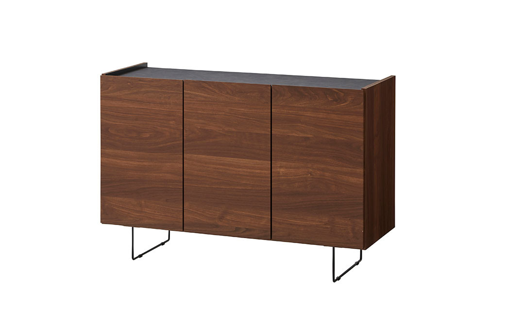 ダブル 120 SB サイドボード (ナチュラル・ブラウン)