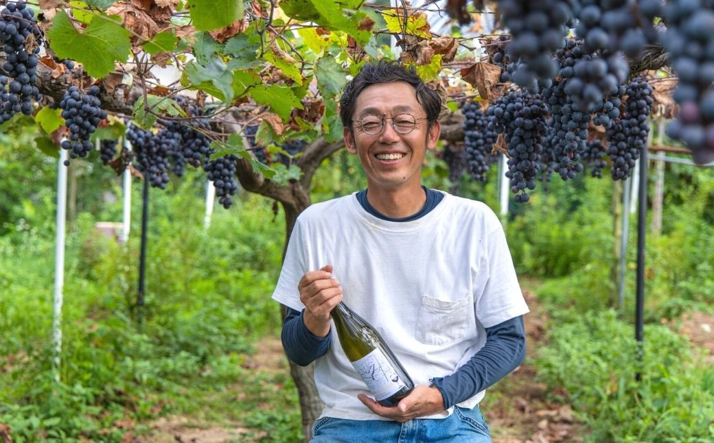 Vignoble de NAKA 中原さん「その年その場所の味わいが感じられる島のワインをぜひ一度お楽しみください。」
