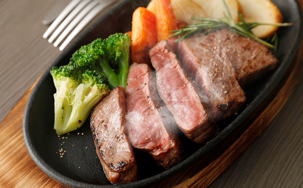 熊本 赤牛 ミニステーキ 240g (ランプ使用)