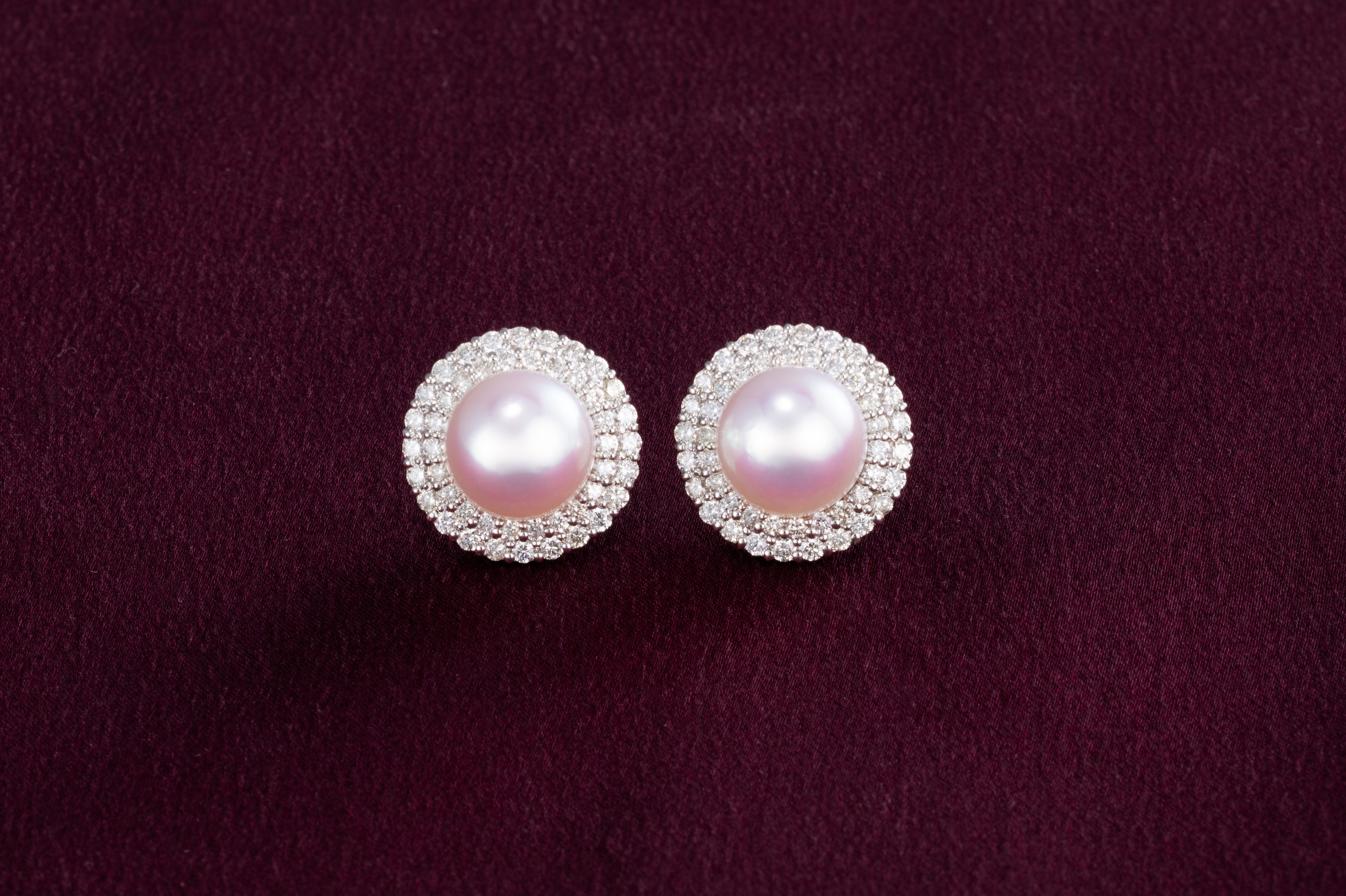 オーロラ花珠アコヤ真珠約9.0㎜