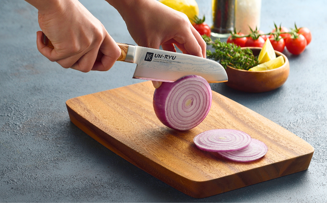 雲竜 三徳包丁 刃部16cm